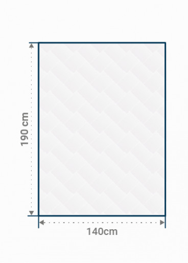 matelas standard - 140 x 190cm